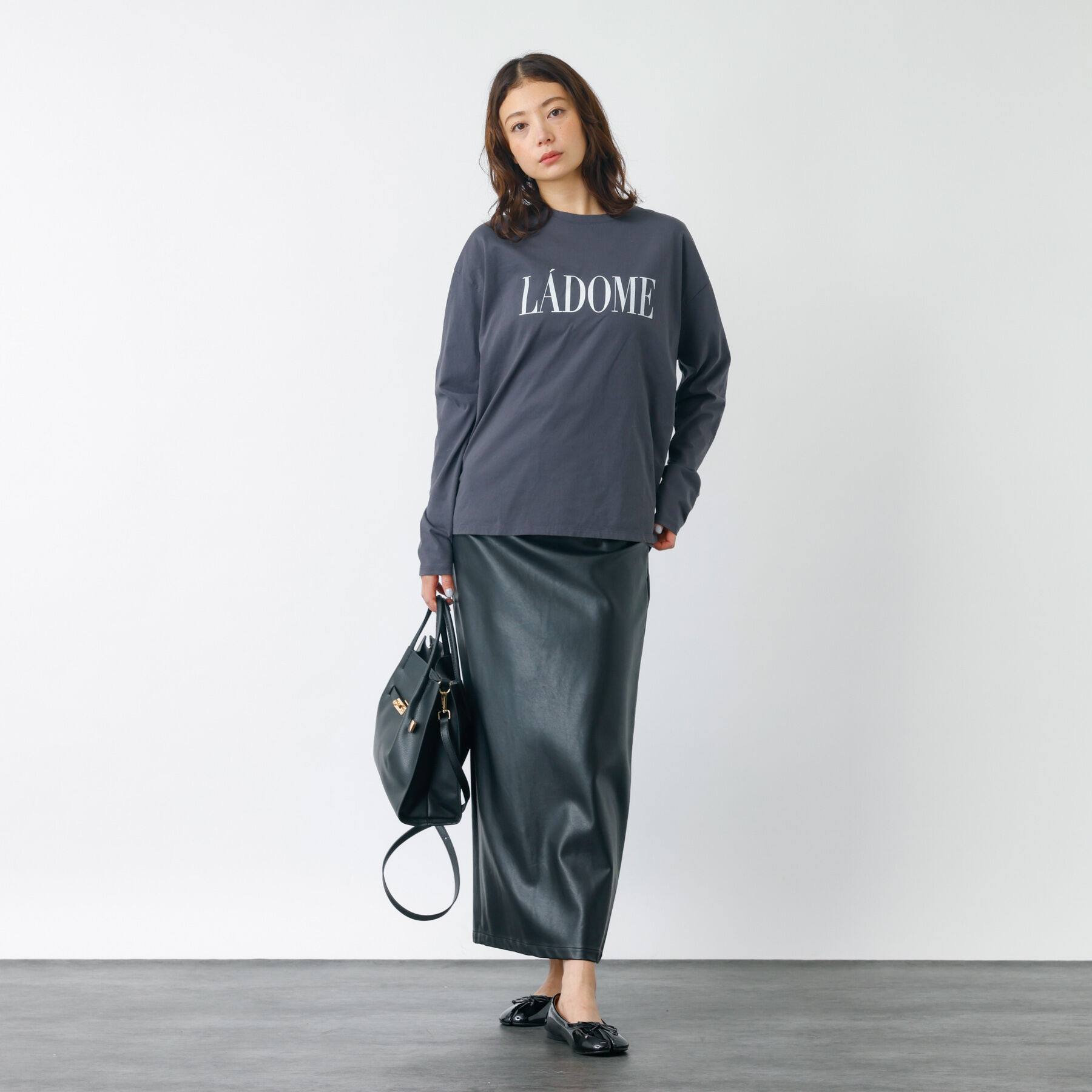 Rouge vif「別注【MICA&DEAL /マイカアンドディール】LADOME プリントロンT」|Tシャツ・カットソー|