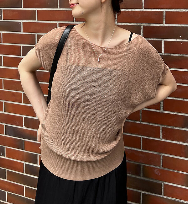 Rouge vif「【２点セット！】【一部店舗限定】マルチWAYニット&times;キャミワンピース SET」|ワンピース|