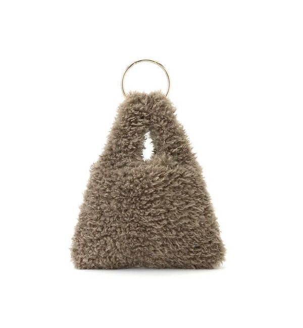 Rouge vif「【HELEN MOORE/ヘレンムーア】リングハンドエコファーバッグ」|ハンドバッグ|