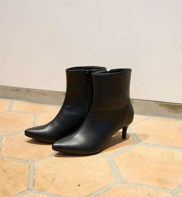 Rouge vif「【一部店舗限定】ポインテッドトゥ ショートブーツ(6cm)」|ショートブーツ|
