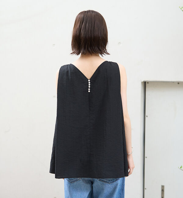 Rouge vif「前後2WAYノースリパールブラウス」|シャツ・ブラウス|