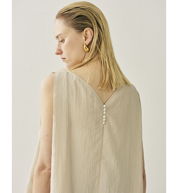 Rouge vif「前後2WAYノースリパールブラウス」|シャツ・ブラウス|