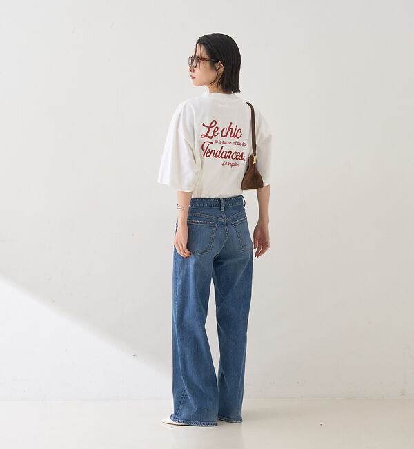Rouge vif「ピグメントロゴBIG Tシャツ」|Tシャツ・カットソー|