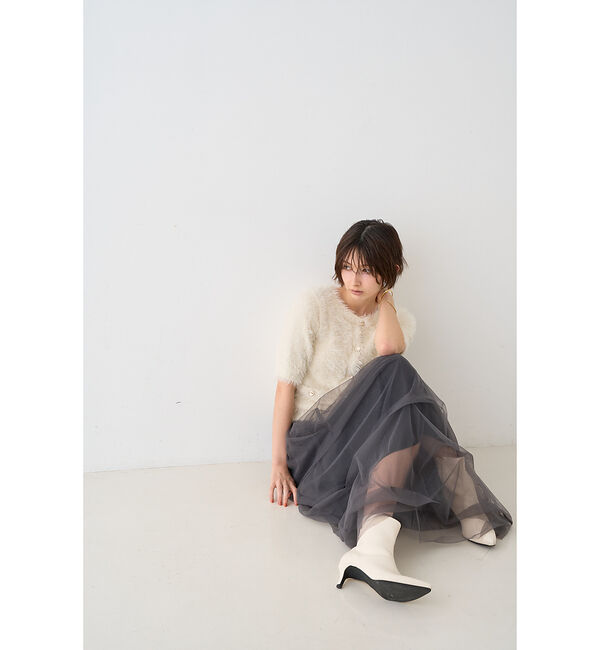 Rouge vif「【一部店舗限定】チュールフォルムスカート」|スカート|