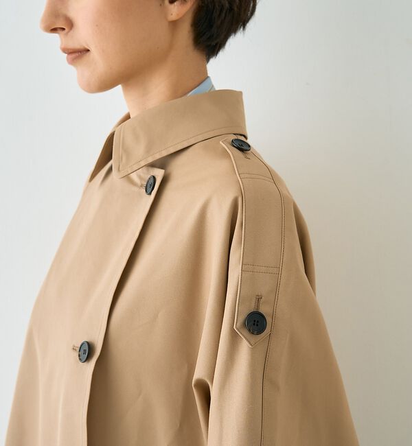 Rouge vif「【2サイズ展開】撥水NEWロングトレンチコート」|トレンチコート|