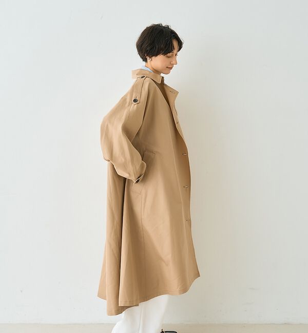 Rouge vif「【2サイズ展開】撥水NEWロングトレンチコート」|トレンチコート|