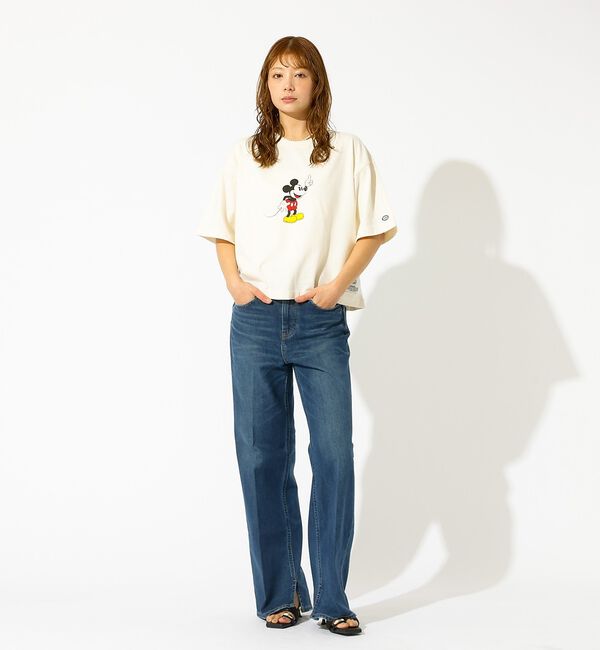 Rouge vif「【DISCUS/ディスカス】DISCUS&times;Disneyコラボ Tシャツ/半袖/デ」|Tシャツ・カットソー|