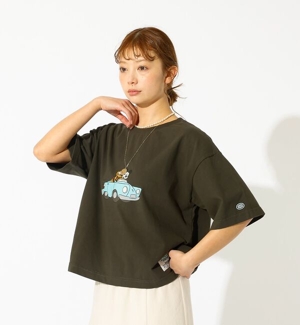 Rouge vif「【DISCUS/ディスカス】DISCUS&times;Disneyコラボ Tシャツ/半袖/デ」|Tシャツ・カットソー|
