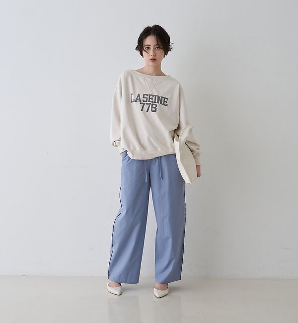 Rouge vif「【セットアップ対応】セミワイドドローパンツ【予約】」|その他|