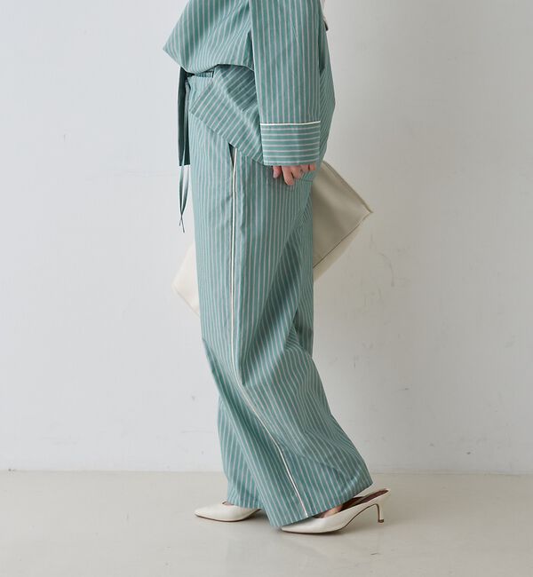 Rouge vif「【セットアップ対応】セミワイドドローパンツ【予約】」|その他|