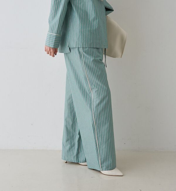 Rouge vif「【セットアップ対応】セミワイドドローパンツ【予約】」|その他|