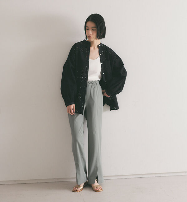 qualite「ウォッシャブル2WAYタンクトップ」|キャミソール|