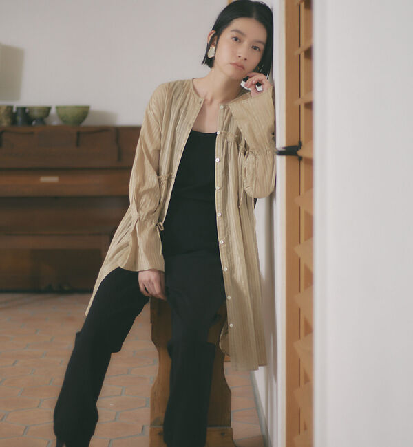 qualite「ウォッシャブル2WAYタンクトップ」|キャミソール|