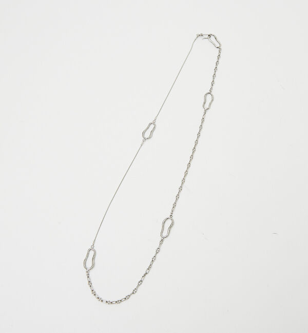 qualite「【ADER.bijoux】ダブルチェーンレイヤーネックレス」|ネックレス|