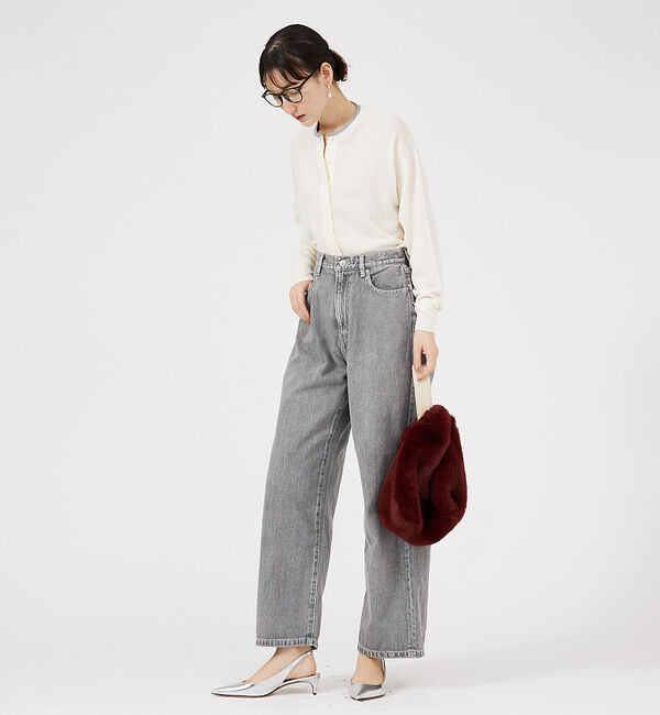 qualite「ウールハイゲージニットカーディガン」|カーディガン|