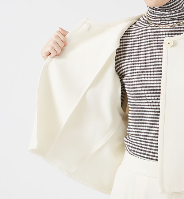 qualite「【セットアップ対応】ダブルクロスバルーンジャケット」|その他|