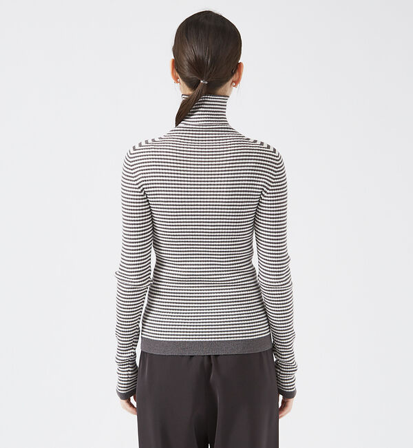 qualite「【日本製/2024AW】シームレスタートルニット」|ニット・セーター|