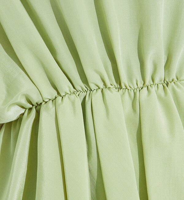 qualite「ボリュームギャザータックTOP」|シャツ・ブラウス|