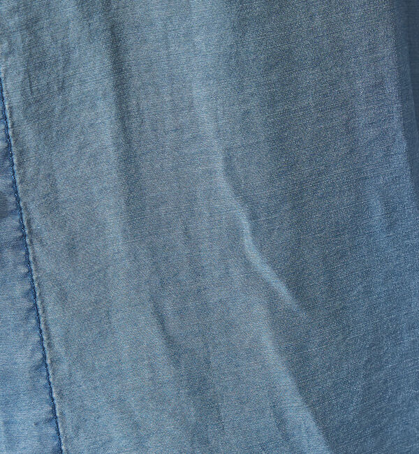 qualite「シアーデニムライクシャツ」|シャツ・ブラウス|