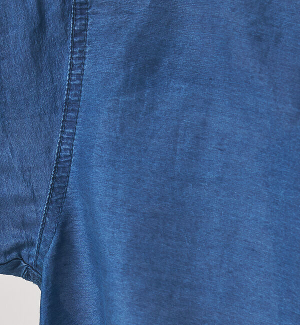 qualite「シアーデニムライクシャツ」|シャツ・ブラウス|