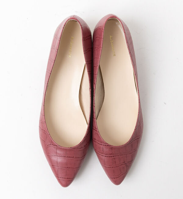 AU BANNISTER「【累計1万足突破！】ボロネーゼ カッター フラットパンプス」|パンプス|