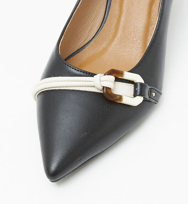 AU BANNISTER「【晴雨兼用】モチーフメタルラインパンプス」|レインシューズ|