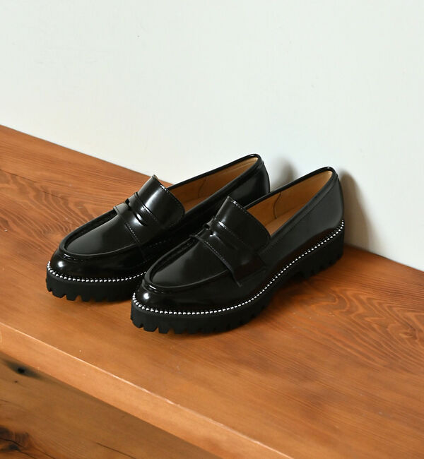 AU BANNISTER「【販売店舗限定】軽量　厚底ローファー」|ローファー|ブラック系その他2