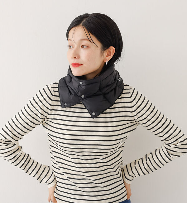 abahouse mavie「【TAION】ベーシック ダウンネックウォーマー」|マフラー|