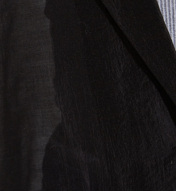 NOMINE「シルキー シアー バックスリット ジャケット」|その他|