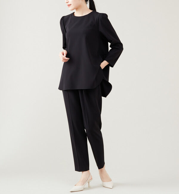 TIARA「パフスリーブオーバーブラウス（セットアップ対応）」|シャツ・ブラウス|