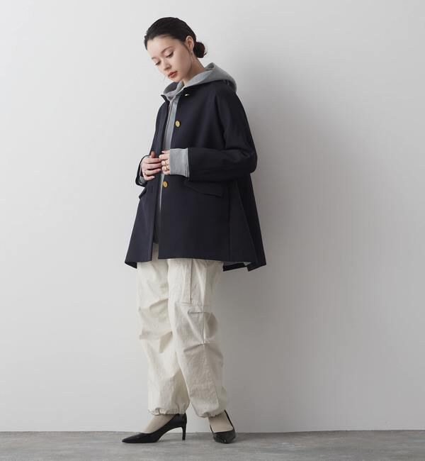 Liesse「メタルボタンAラインコート」|ブルゾン・スタジャン|