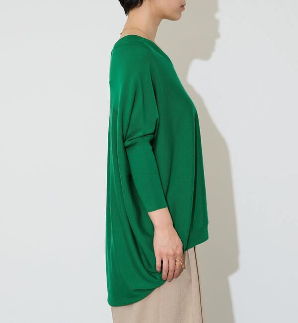 Liesse「【定番】前後V袖リブオーバーニット」|ニット・セーター|