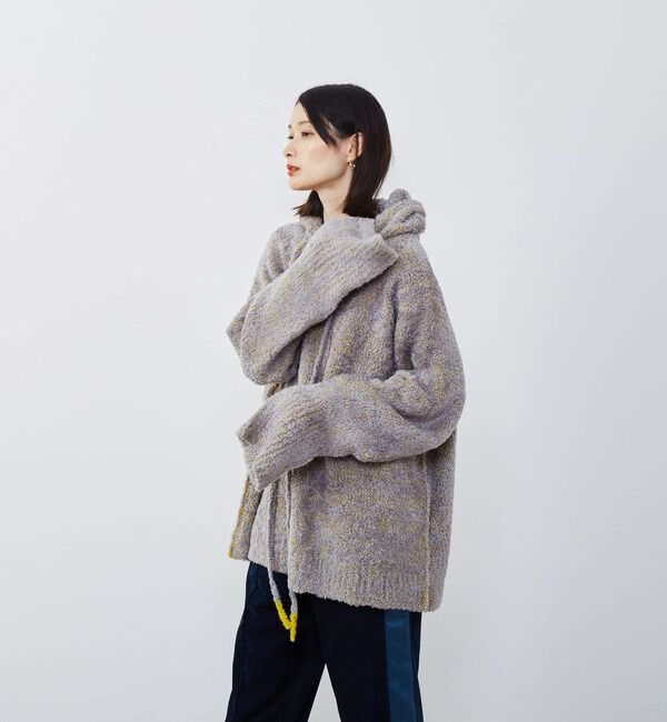 Soffitto「【Soffitto x KojiKojiコラボ】もこもこフーディ」|ニット・セーター|