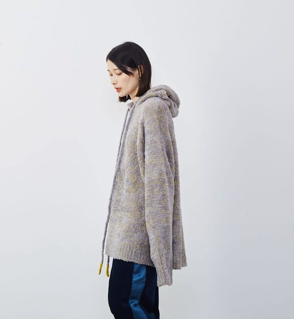 Soffitto「【Soffitto x KojiKojiコラボ】もこもこフーディ」|ニット・セーター|