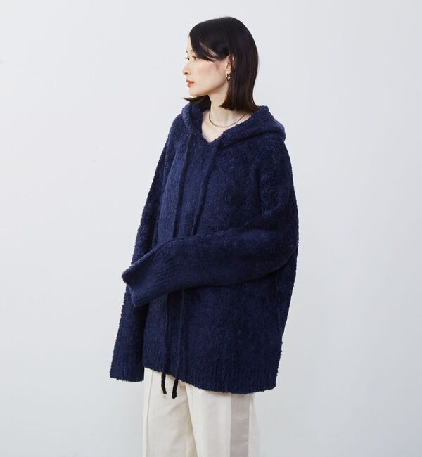 Soffitto「【Soffitto x KojiKojiコラボ】もこもこフーディ」|ニット・セーター|