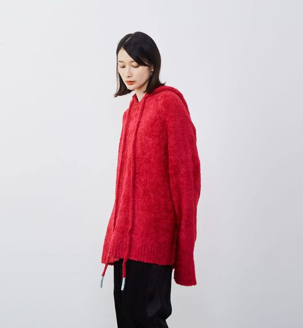 Soffitto「【Soffitto x KojiKojiコラボ】もこもこフーディ」|ニット・セーター|