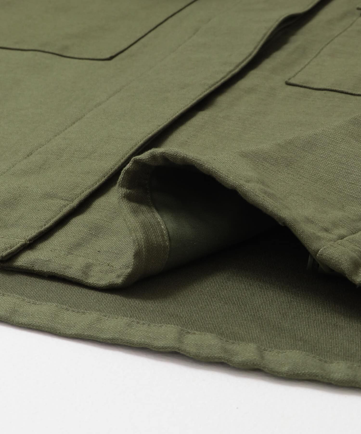 URBAN RESEARCH DOORS「ミリタリースタンドカラージャケット」|ミリタリージャケット|