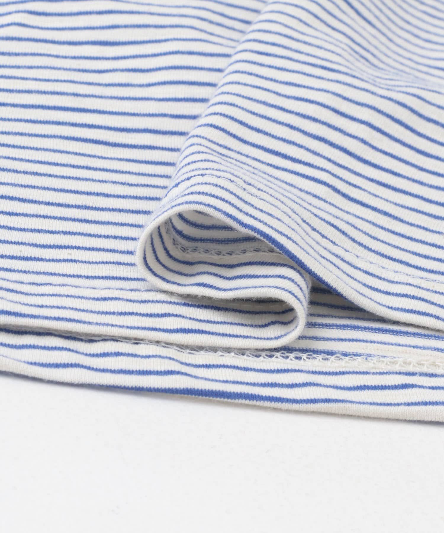 URBAN RESEARCH ROSSO「GREEN BUTTER　Two-way Stripe Patch T-shirts」|Tシャツ・カットソー|