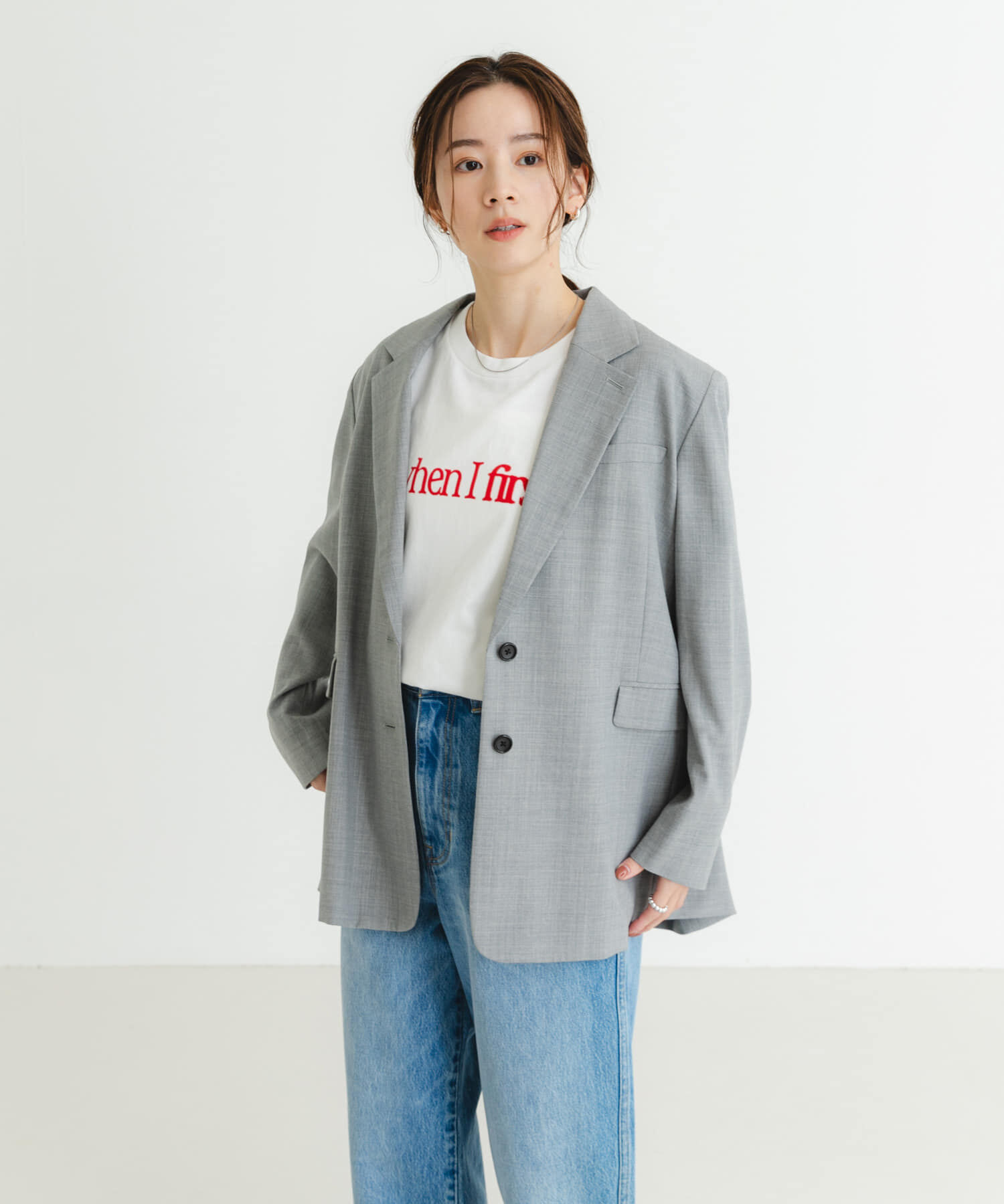 URBAN RESEARCH「スーパー100ウールジャケット」|その他|グレー