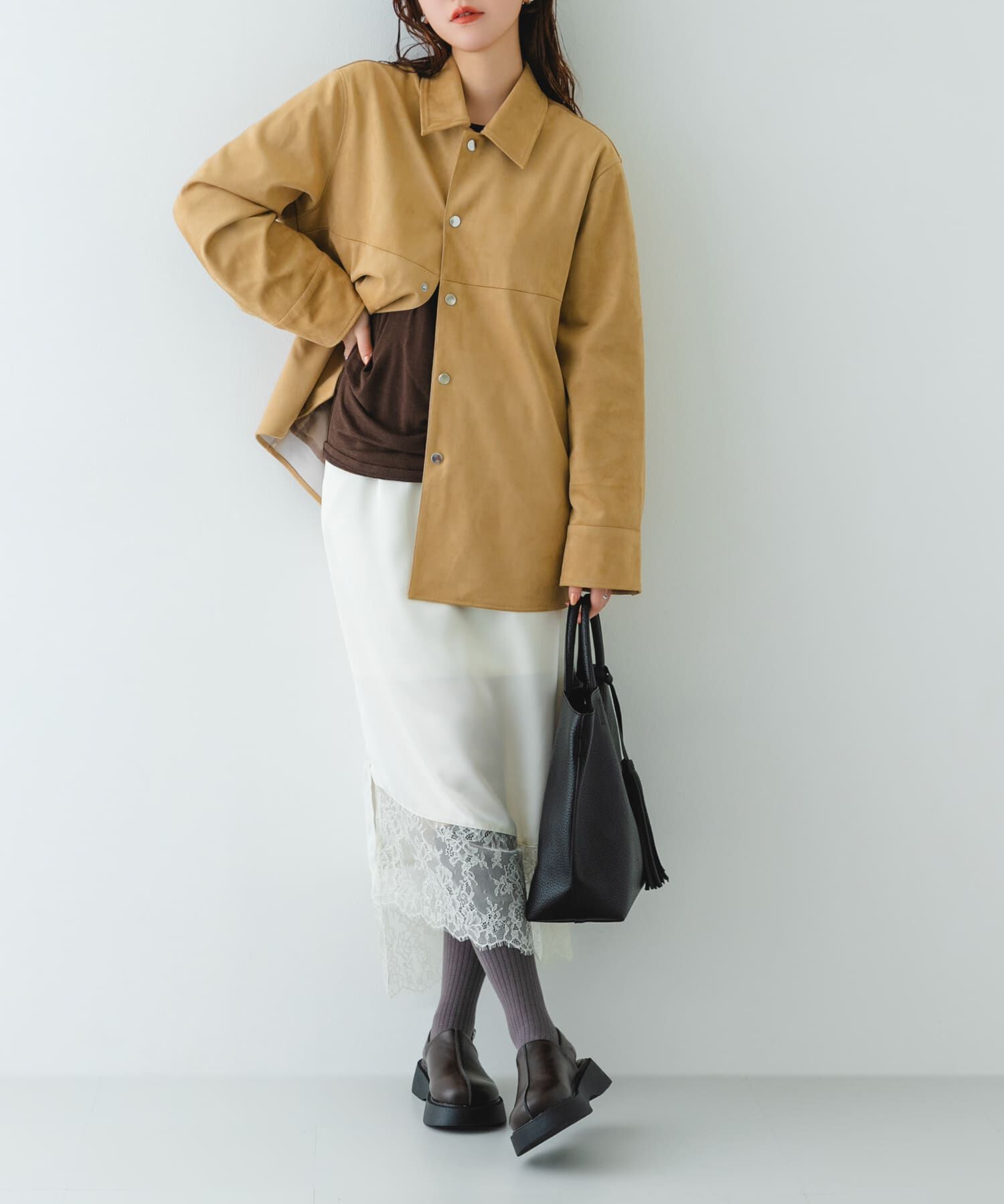 RODE SKO「タッセル軽量2WAYシンプルトートバッグ」|トートバッグ|