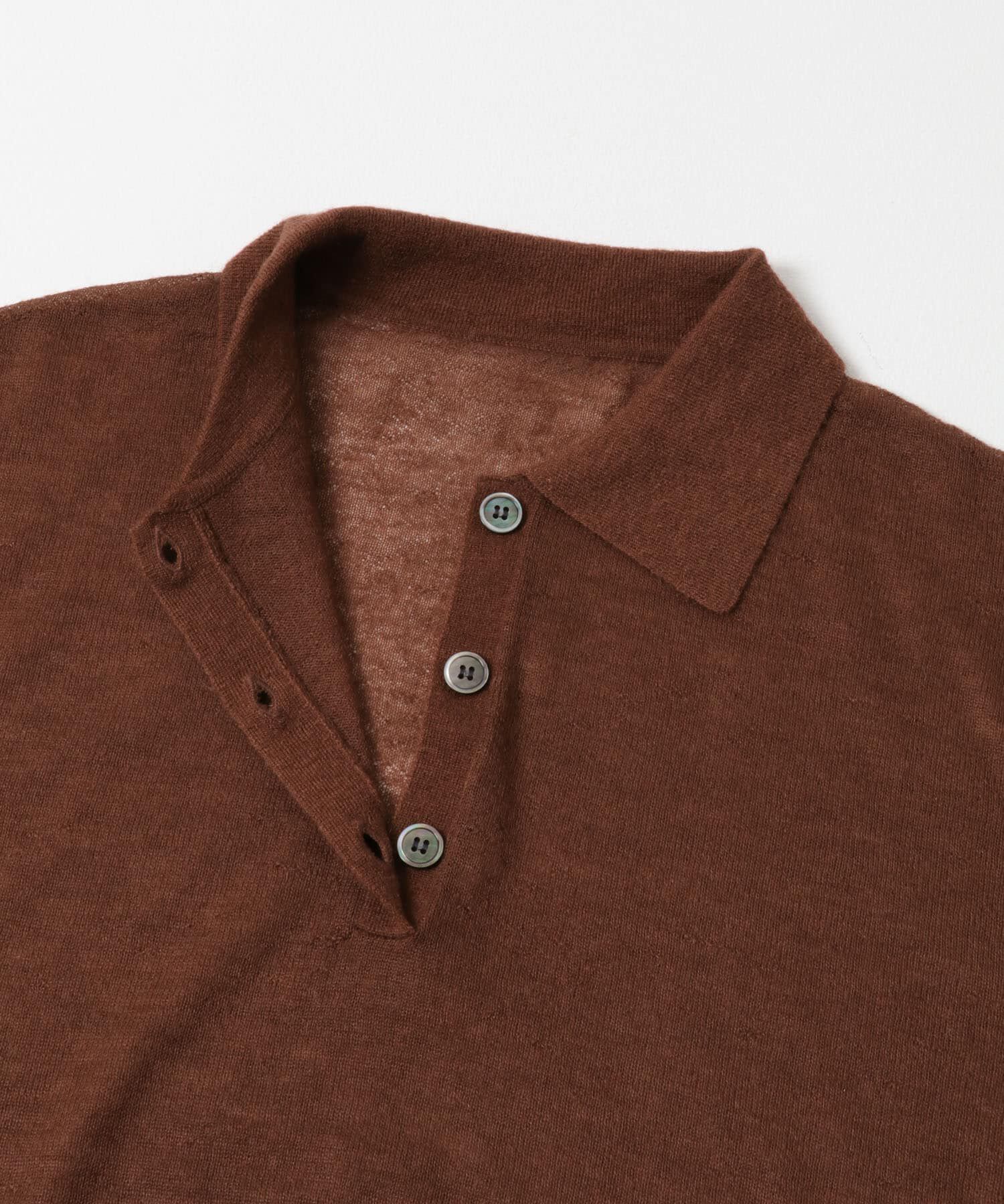 URBAN RESEARCH「ヘアリーポロ衿付きニット」|ニット・セーター|