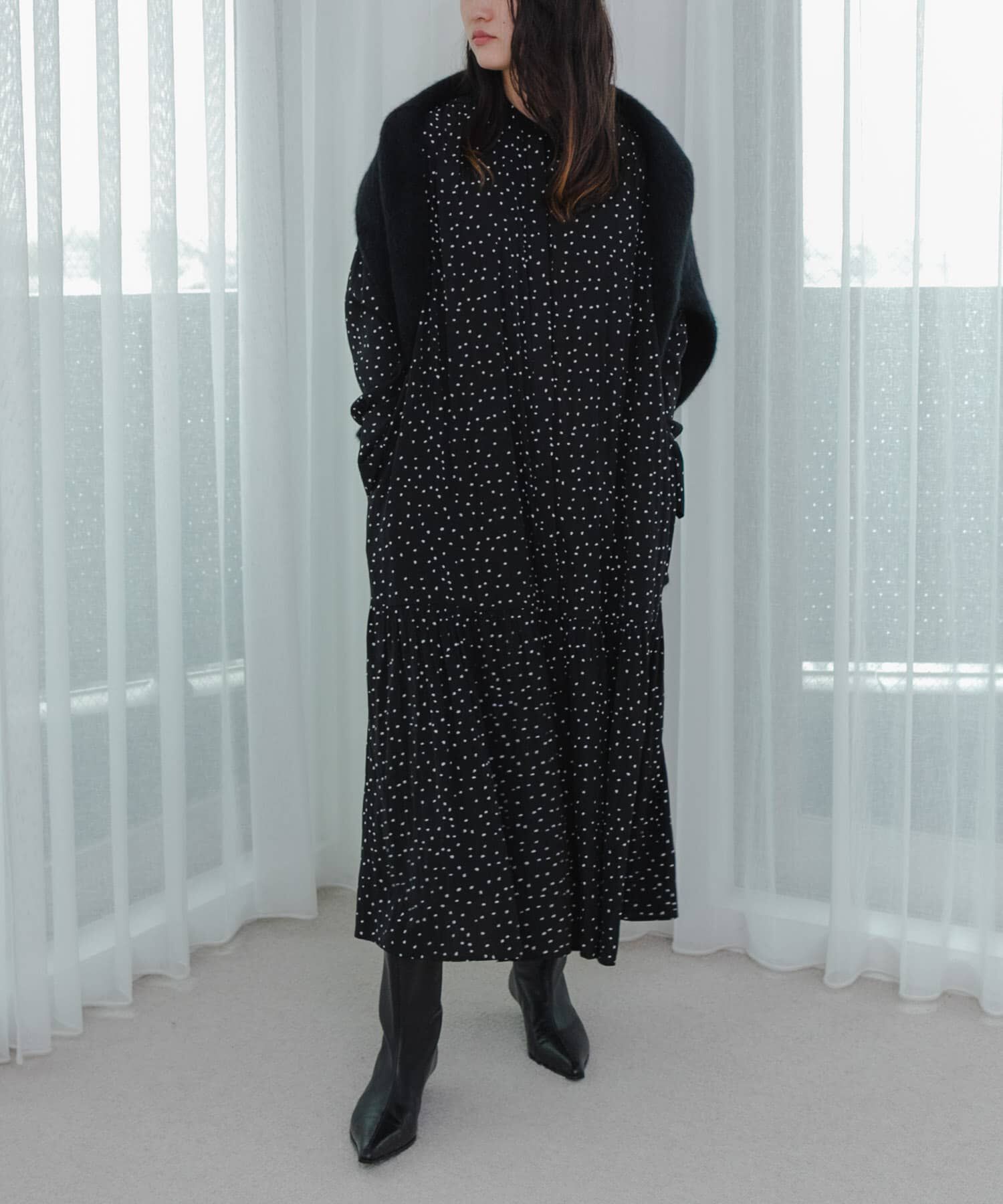 URBAN RESEARCH「ギャザーティアードワンピース」|ワンピース|