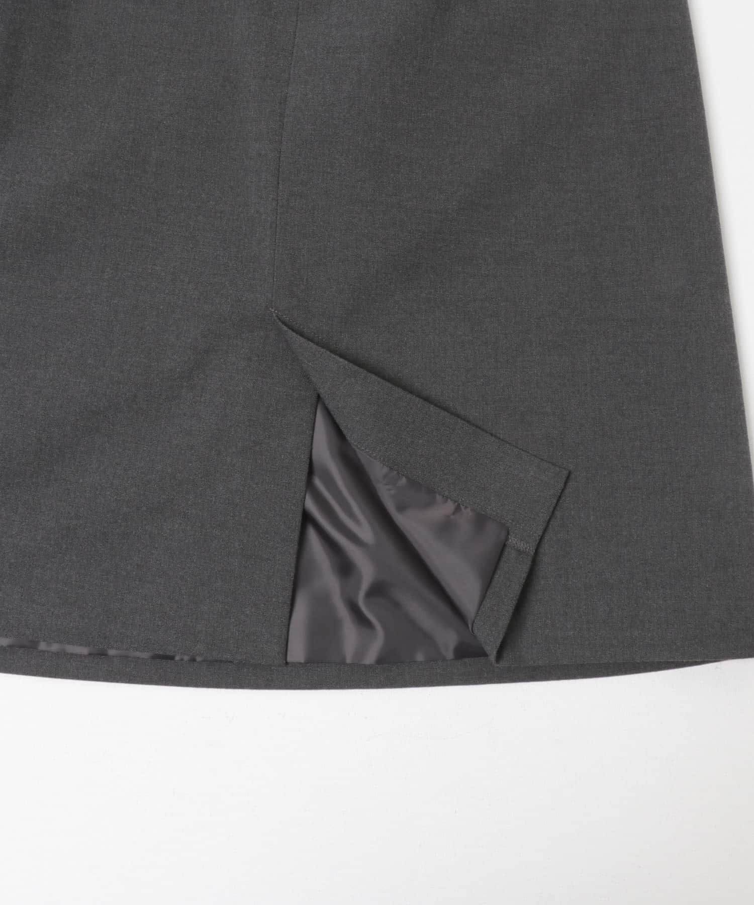 URBAN RESEARCH DOORS「『UR TECH』ストレートラインジャンパースカート」|ワンピース|