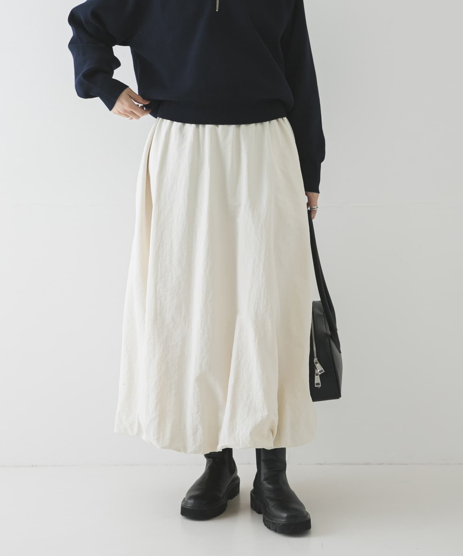 URBAN RESEARCH「バルーンギャザースカート」|スカート|