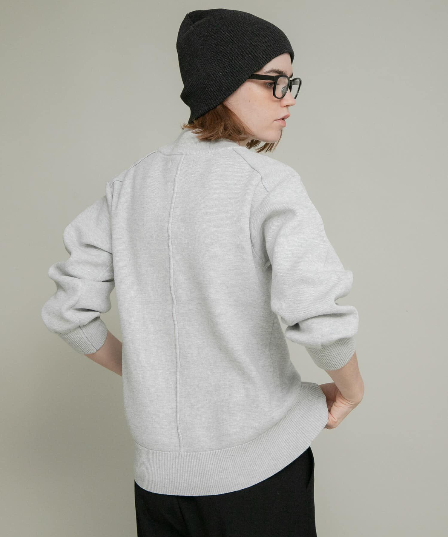 Sonny Label 「モックネックスウェットライクニットプルオーバー」|ニット・セーター|