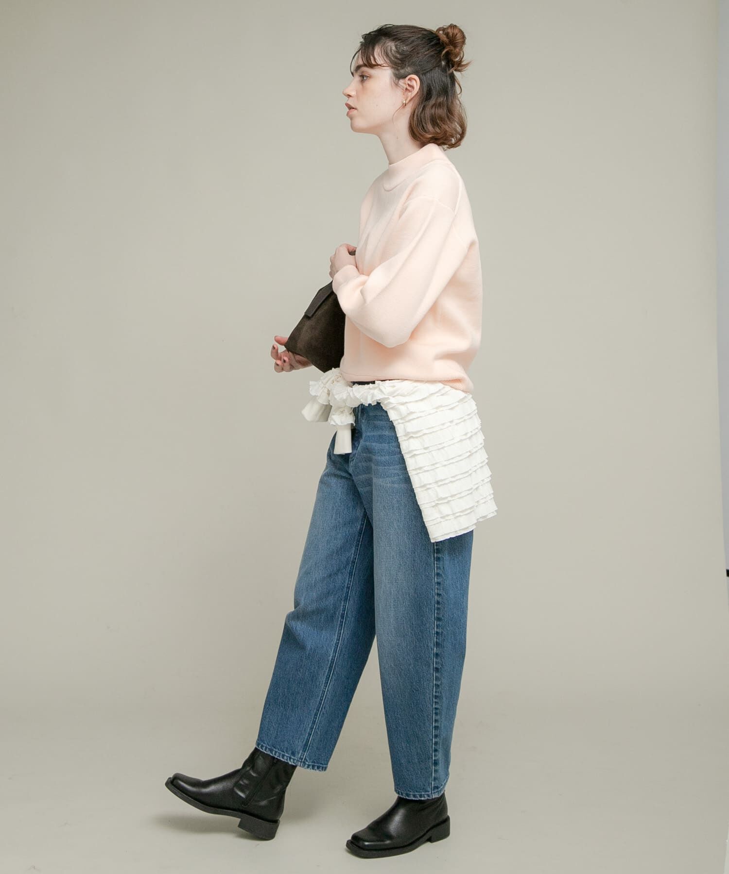 Sonny Label 「モックネックスウェットライクニットプルオーバー」|ニット・セーター|