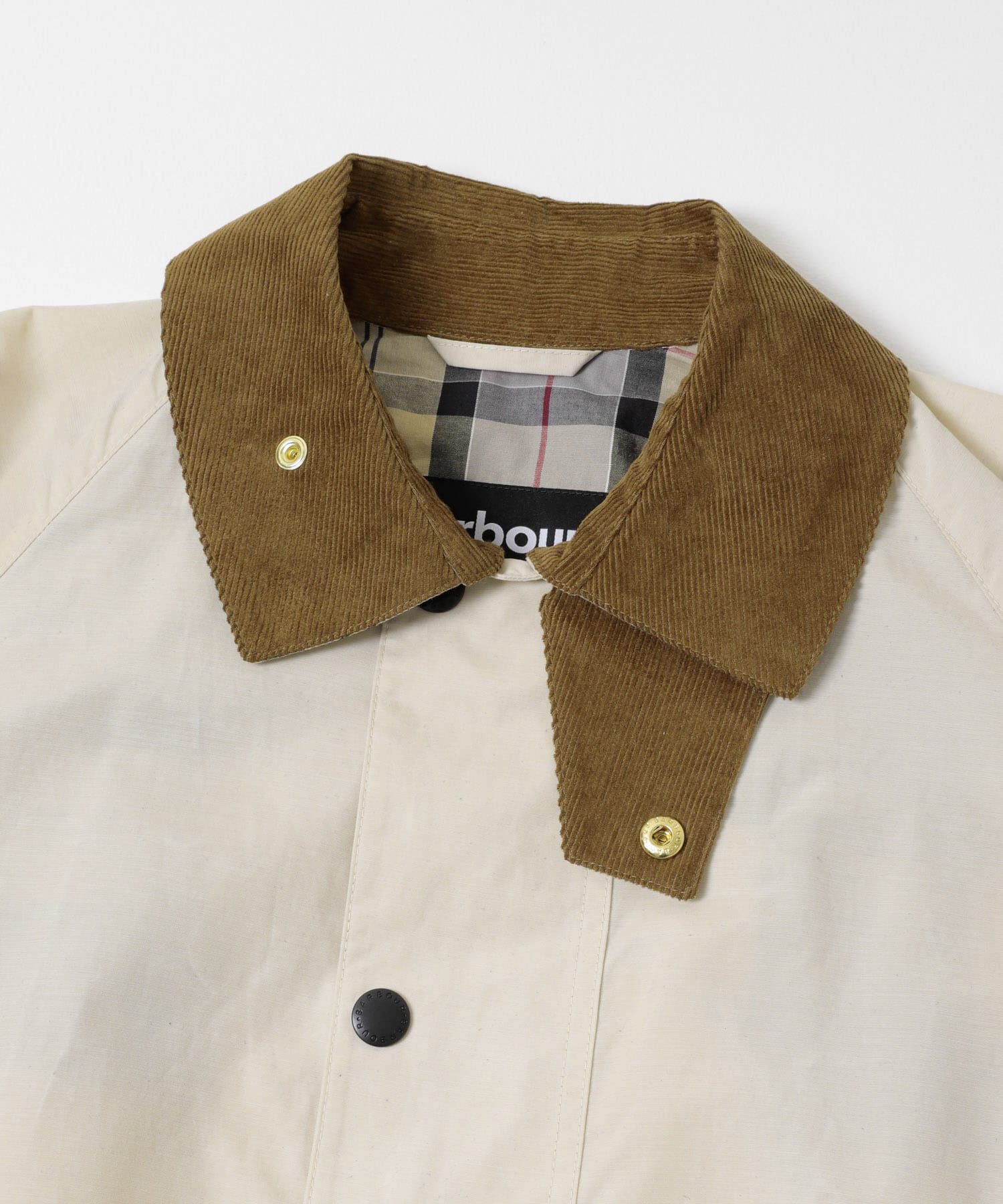 URBAN RESEARCH「Barbour　ICONS TRANSPORT CASUAL JACKET」|ノーカラーコート|