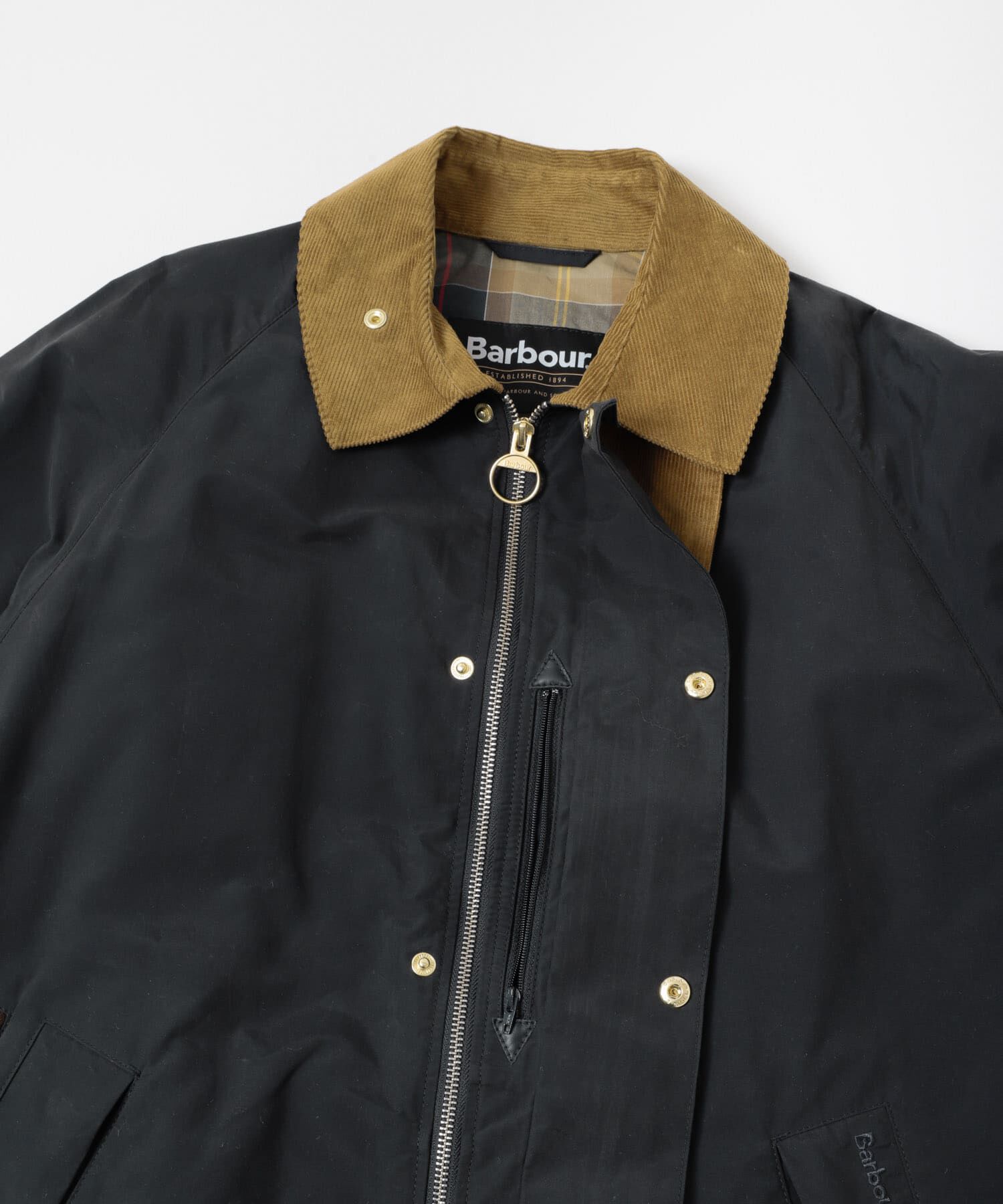 URBAN RESEARCH「Barbour　ICONS TRANSPORT CASUAL JACKET」|ノーカラーコート|