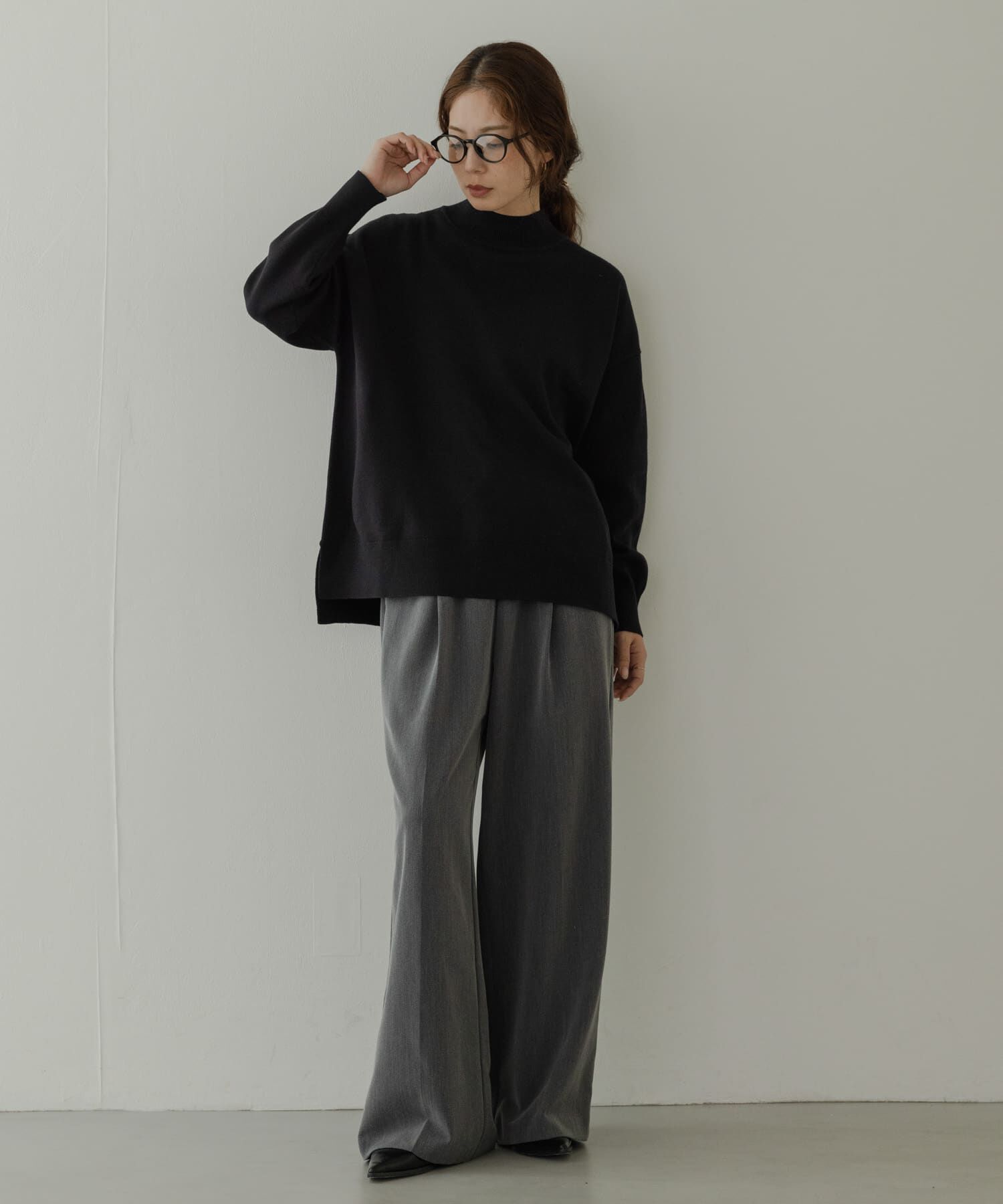 Sonny Label 「『UR TECH』サイドスリットプルオーバー」|ニット・セーター|