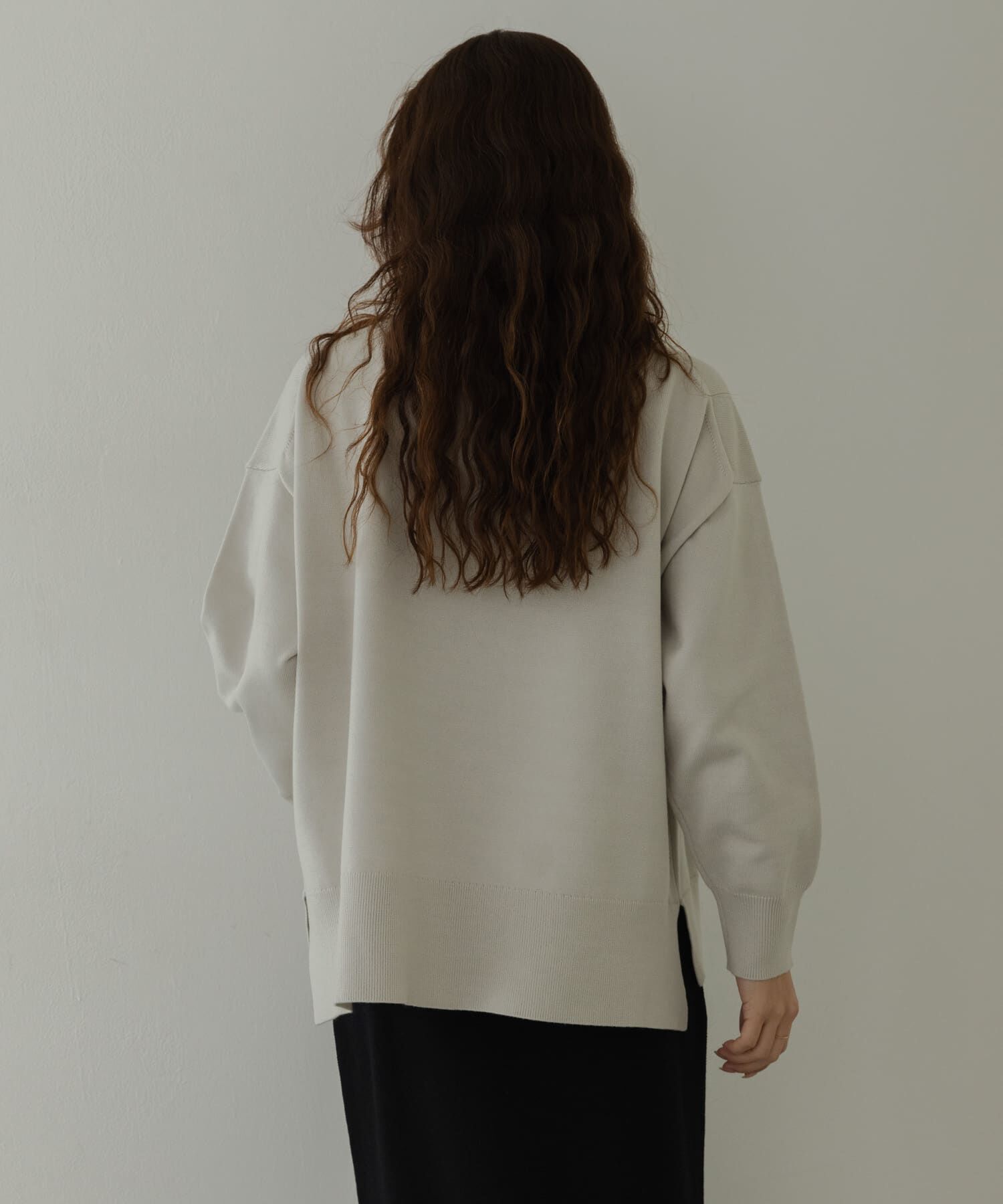 Sonny Label 「『UR TECH』サイドスリットプルオーバー」|ニット・セーター|